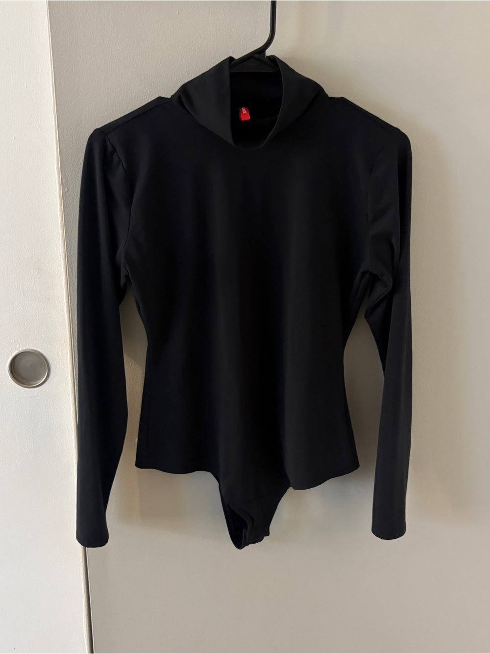Spanx Long Sleeve Turtleneck Bodysuit in Black Size Women’s Large